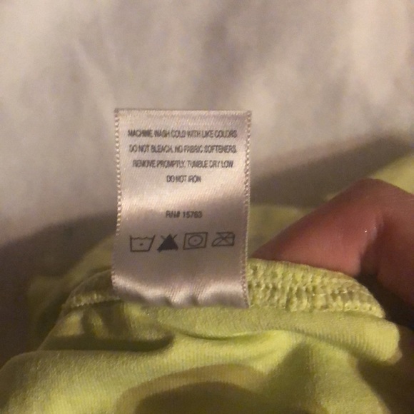 Champion Athletic NWT cool lime SZ XL built in bra - Picture 4 of 7